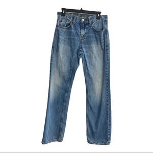 AMERICAN EAGLE OUTFITTERS, Men’s Jeans, Blue,Size 28x32, Hand Measures different